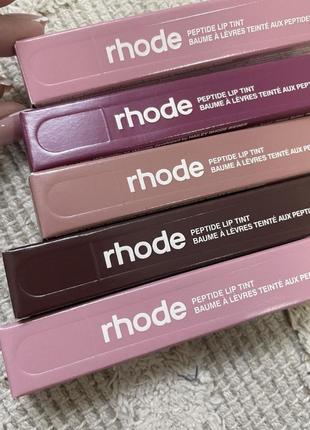 Пептидний тінт блиск для губ rhode