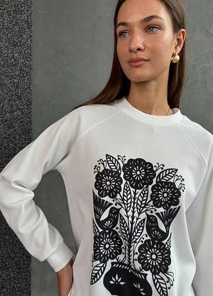 Свитшот кофта свитер женский