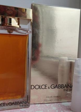 Распыли! оригинал! 3мл dolce & gabbana the one6 фото