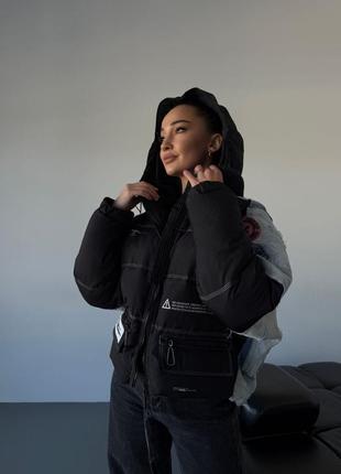 Пуховик женский наполнитель 90% пуха и 10%перо теплая, удобная куртка