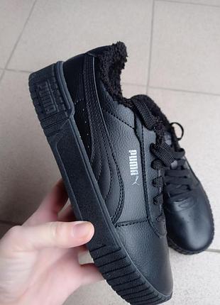 Утепленные кроссовки puma carina