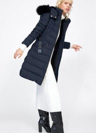 Базовий пуховик zara оригинал