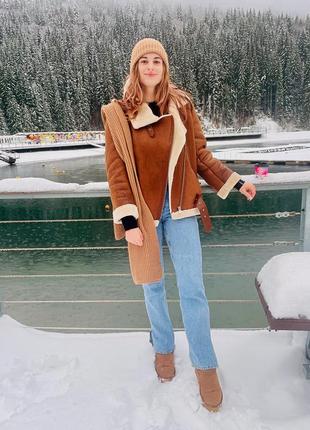 Куртка дубленка zara