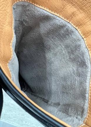 Брендови шкіряни сапоги черевики преміум якості у стилі he....s повний комплект