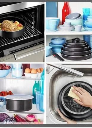 Набор сковородок tefal ingenio 22/24/26 см3 фото
