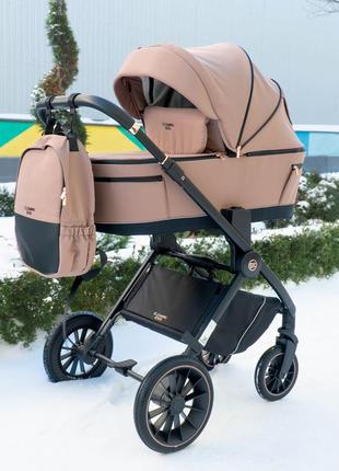 Коляска універсальная   2 в 1 el camino era me 1100-1 era  taupe beige