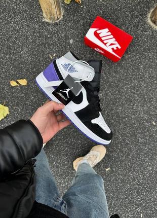 Мужские зимние кроссовки pack nike air jordan retro 1