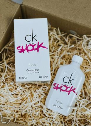 Туалетна вода ck one shock for her