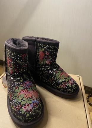 Угги цигейка кожаные новые 35-36р