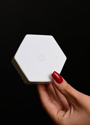 Led светильник сенсорный настенный модульный шестигранный с пультом