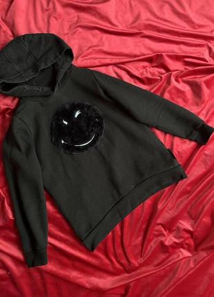 Модна тепла та зручна дитяча кофта худі-метіна