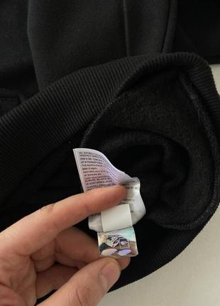 Худи tnf белое лого