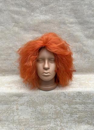 Перука капелюшника руда пишна перука парик шляпника