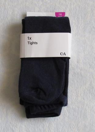 Колготки детские роз. 116 см от c&a новые