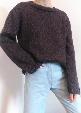 Шерстяний светр мохер вінтаж