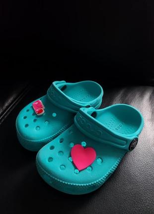 Дитячі босоніжки (сабо) crocs 24-24,5 розмір