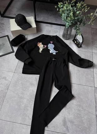 Костюм (світшот  + лосіни)той самий осінньо - зимовий костюм в самих трендових кольорах.