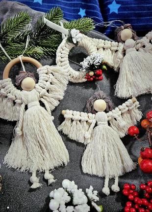 Янголы макраме