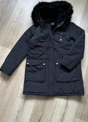 Пуховик парка zara