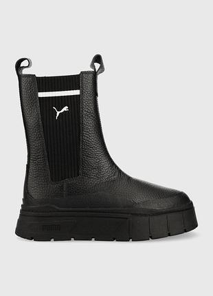 Оригинальные кожаные ботинки puma