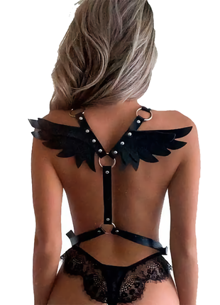 Портупея с крылышками black angel