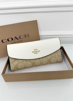 Кошелек coach двойной