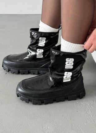 Уги угі угги уггі ugg classic brellah mini boot black