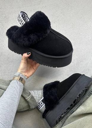 Угги угги угги Alp ugg funkette platform black