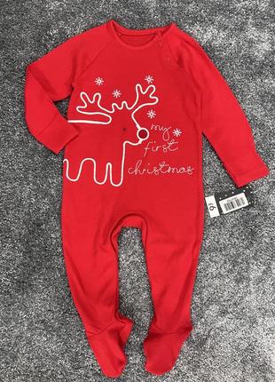 Новорічний чоловічок 6/9 місяців