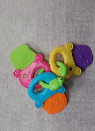Погремушка прорезыватель baby team ключики