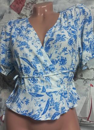 Блуза на завязках