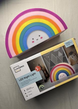 Дитячий нічник у формі веселки