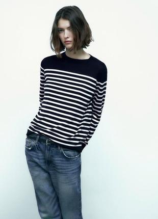 Шикарний светр zara. 100% вовна меріноса.