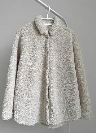 Рубашка тедди плюшевая флис h&m2 фото
