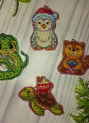 Брелоки- игрушки на елочку
