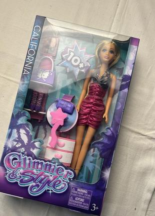Лялька zuru glimmer & style – barbie
