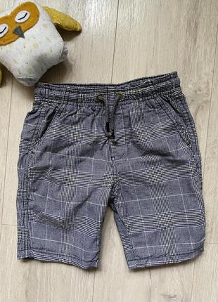 🌼шорты коттоновые m&amp;co 6-7 лет