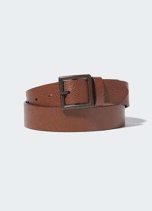 Кожаный ремень uniqlo