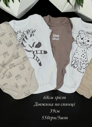 Боди длинный рукав