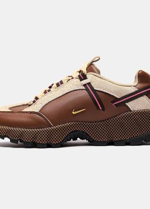 Кросівки жіночі jacquemus x nike air humara brown