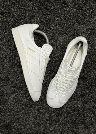 Женские кожаные спортивные войлочные кроссовки adidas with gazelle samba originals