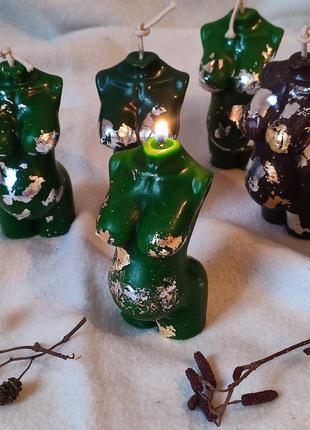 Свічка з воску. при надії. вагітна. для вдалого починання🌔🌕🌖