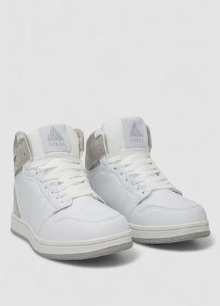 Кросівки чоловічі зимові на хутрі, колір біло-сірий, 248rh1010