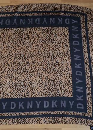 Большой платок шарф dkny