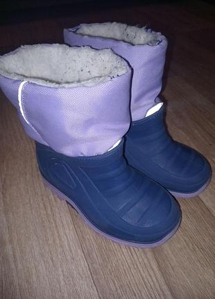 Сапоги резиновые утепленные, сапожки резиновые