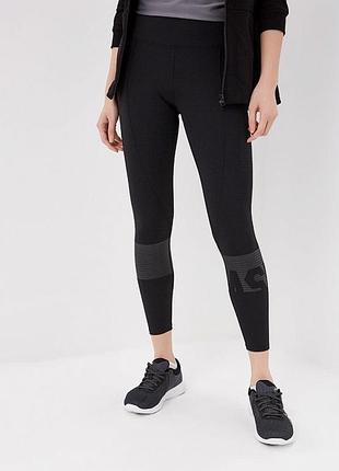 Лосіни asics color block cropped tight blk w ss19