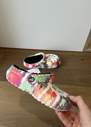 Кроксы утепленные classic lined clogsi