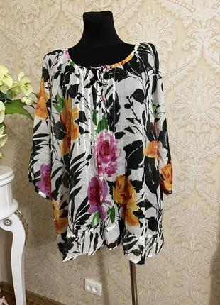 Блуза очень тоненькая ткань