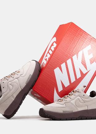 Трендовые женские кроссовки nike air force 1 wild