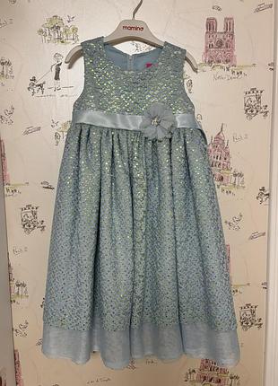 Нежное и нарядное платье на девочку 4 года